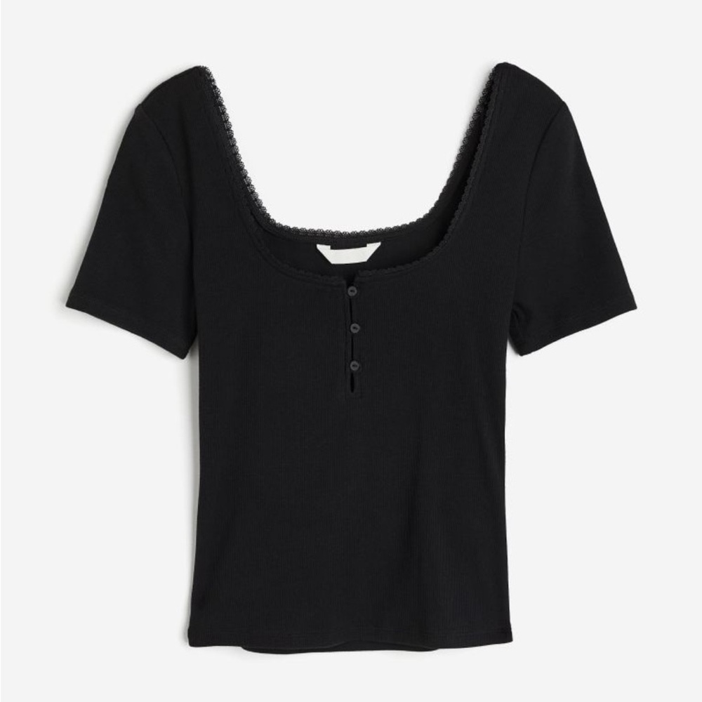 H&M black top